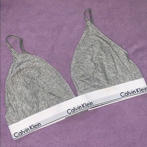 Calvin Klein Cotton Triangle Bralette